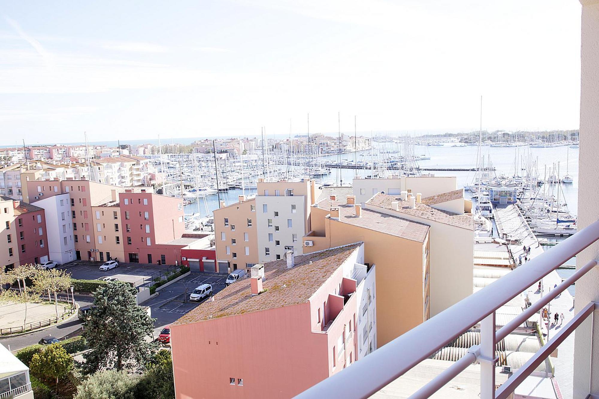 Centre Port,Vue Panoramique,Clim,Balcon,Wifi Διαμέρισμα Agde Εξωτερικό φωτογραφία