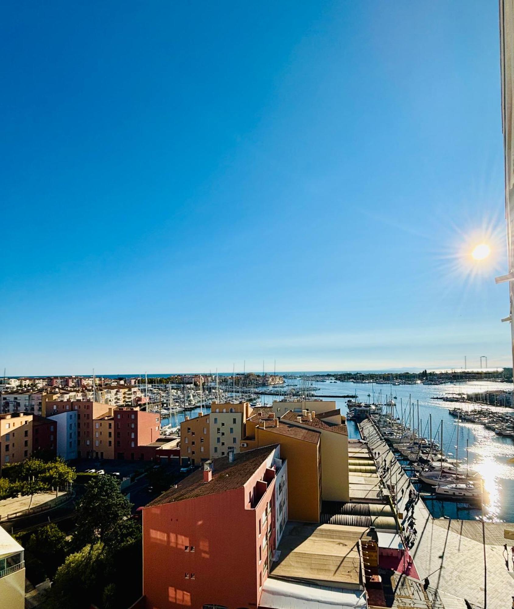 Centre Port,Vue Panoramique,Clim,Balcon,Wifi Διαμέρισμα Agde Εξωτερικό φωτογραφία