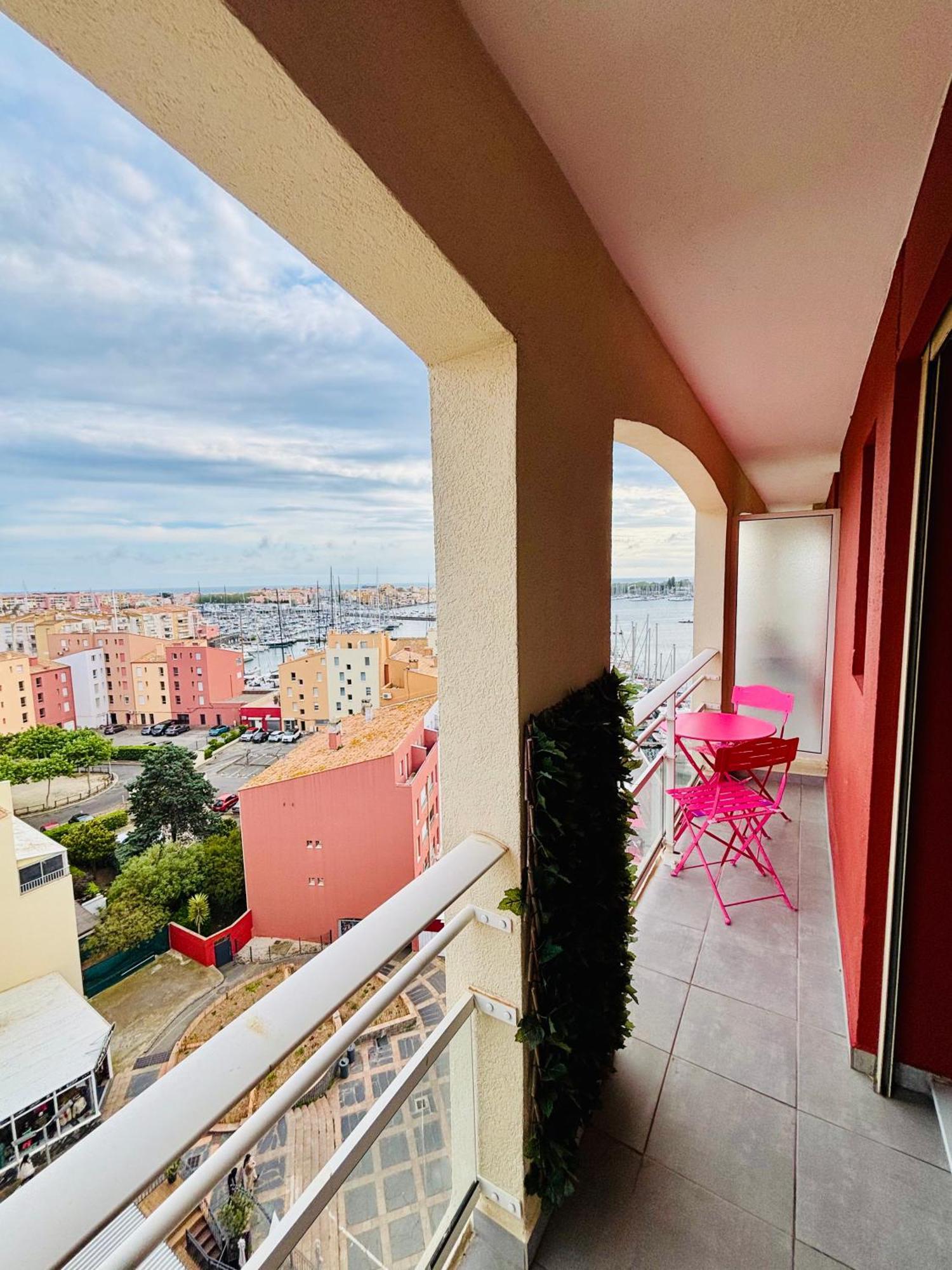 Centre Port,Vue Panoramique,Clim,Balcon,Wifi Διαμέρισμα Agde Εξωτερικό φωτογραφία